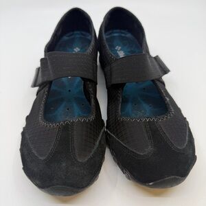 Skechers Black Mary Jane Comfort Walking Shoes Size 8
